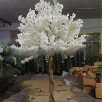 Arbre de cerisier artificiel en soie écologique fait main de 1,80 m, rose, pour mariage, Noël, Nouvel An, en promotion