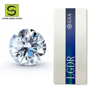 SuperGS Wholesale 0.3-5ct hphtダイヤモンド価格giaigiラボ成長ダイヤモンドルース合成ラボダイヤモンドcvd Chaoneng Gems