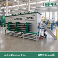 Machine de flottation à air dissous (DAF) à économie d'énergie, clarificateur pour le traitement des eaux usées, grattoir à boues automatique, conception compacte