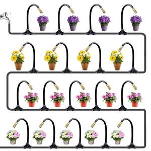 Kit d'irrigation universel par micro-pulvérisation 80 pieds, système d'arrosage de jardin à raccord rapide et pulvérisation fixe, flexible et facile à installer - Product Image 5