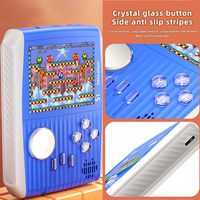 Console de jeu portable rétro S1 pour enfants et adultes, cadeau d'anniversaire ou de Noël, 666 jeux d'arcade électroniques classiques