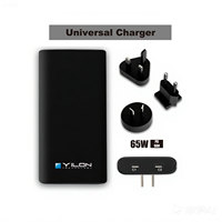 Chargeur d'origine usine EU UK US Plug Adaptateur de voyage USB C 65W PD Charge rapide Type C Chargeur pour iPhone 16 15 14 13 12 Pro