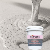 Revêtement liquide auto-nivelant en marbre coloré à base d'époxy résistant à la pression, sable coloré, pierre de meulage, imperméable, anti-poussière