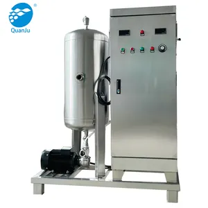 Machine de traitement de l'eau à l'ozone industrielle QJOZONE en acier inoxydable 304, ozonateur pour lave-linge, stérilisateur 1000L/heure, 1 an de garantie - Product Image 1