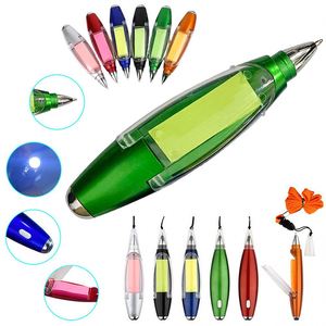 Bolígrafo Multifunción 3 en 1 Personalizado con Luz LED, Portátil, Ligero, Regalos Promocionales de Plástico, Bloc de Notas, Memo Personalizado - Product Image 3