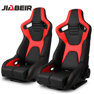 JIABEIR 1095 Sedile Universale per Simulatore di Guida in Pelle, Regolabile, Sportivo, con Memoria in Schiuma Morbida, per Auto da Corsa - Product Image 1