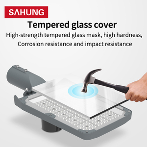 Bảo hành 5 năm 100W/150W <span class=keywords><strong>LED</strong></span> Đèn đường cho đường cao tốc sân vườn vuông Nhôm Cơ thể cung cấp điện <span class=keywords><strong>5000K</strong></span> màu - Product Image 4