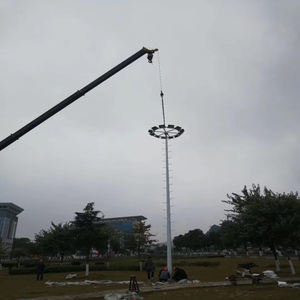 כוח גבוה מבול אור ip66 מרובע פארק פיזור אורות ספוט אור מגולוון מעלה מערכת הרמת שדה תעופה גבוהה מנורת התורן גבוהה - Product Image 3