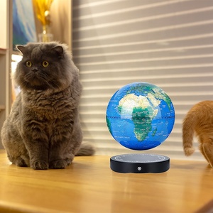 8 Inch 20cm World Globe <b>Lamp</b> for Kids Learning Educational RGB LED Lights Illuminated Magnetic Floating Globes - Product Image 2