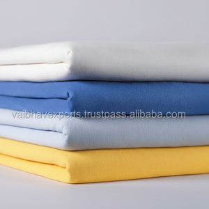 Ensemble de literie jetable pour hôpital, tissé uni, 100% coton, drap simple - Product Image 1