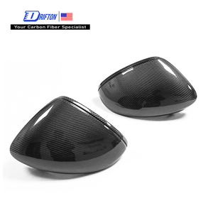 Boîtier de rétroviseur en fibre de carbone sèche pour Porsche Panamera 971 971.1 971.2 2017-2023 LHD - Product Image 1