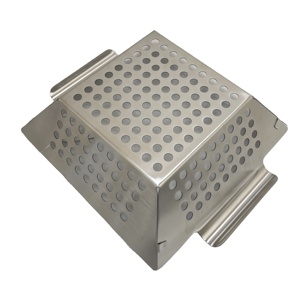 Cestini per griglia in acciaio inossidabile per grigliate all'aperto carne vegetale di pesce carne e gamberetti per tutte le grigliate e fumatori - Product Image 2