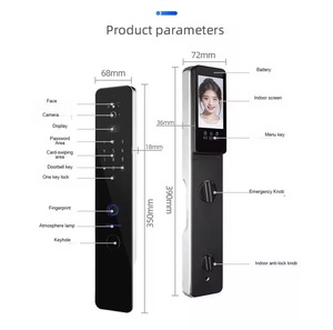 Double-Sided Waterproof <strong>Door</strong> <strong>Lock</strong> Smart <strong>Lock</strong> Smart Tuya <strong>Access</strong> <strong>Control</strong> Wifi Face Recognition Waterproof <strong>Door</strong> <strong>Lock</strong> - Product Image 6