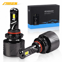 Luz LED para Auto Ajustable de Tamaño Pequeño 1+1 Design, Lámpara Automotriz H7 de 15000lm, Bombilla LED H7 H11 H4 para Faros Delanteros
