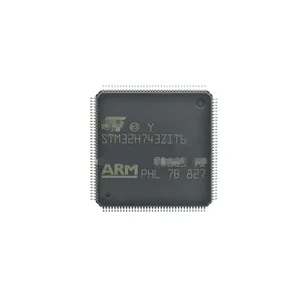 Elektronik bileşenler IC cips ARM Cortex-M7 işlemci LQFP-176 STM32H743IIT6