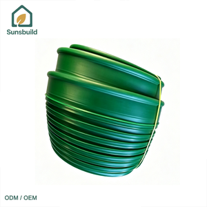 Clôture de jardin en plastique Sunsbuild, bord arrondi, bordure de pelouse légère, séparateur décoratif pour jardin, parterre de fleurs, aménagement paysager - Product Image 1