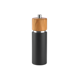 Zassenhaus Salt <b>Mill</b> Hannover Wooden Top Black Body 18 Cm - Product Image 2