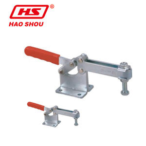 Pinza de Sujeción Rápida Horizontal HS-204-GBLH, Marca Taiwan Good Hand, Cuerpo de Metal, Abrazadera de Acero con Goma para Bricolaje, Carpintería e Industria - Product Image 5