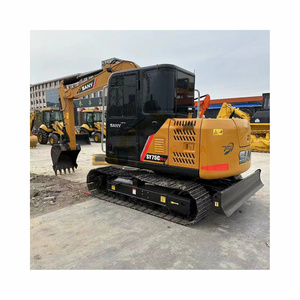 Alta calidad usada Sany SY75C Mini excavadora 75Ton Crawler Hydraulic 90% disponibilidad Core Engine Pump Motor Gearbox China - Product Image 3