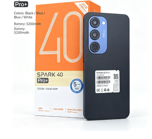 Teléfono Móvil Económico, Delgado, Spark 40 Pro+ 24+512GB, Spark40Pro+ - Product Image 1