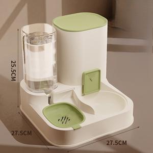 Güncellenmiş büyük kapasiteli kaymaz akıllı kontrol otomatik yerçekimi 2 in 1 kolay temiz Pet için mama besleyici Pet su sebili kedi - Product Image 5