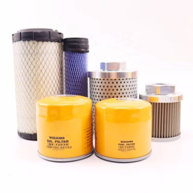 Mini Excavator for SDLG 616 16 Excavator Kubota Hydraulic Oil Engine Oil Diesel Air Filter