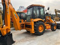 Chargeuse-pelleteuse d'occasion légère à bas prix JCB 4x4 chargeuse-pelleteuse de 8 tonnes bon prix chargeuse-pelleteuse JCB 3CX 4CX