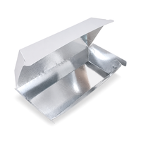 Boîtes alimentaires en aluminium de qualité alimentaire pour restaurants, boîtes à emporter pour frites et poulet frit, emballages alimentaires en carton