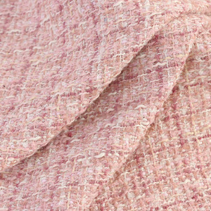 Phong cách ý kiểm tra vải tuýt-đầy màu sắc (Hồng/Trắng/Xanh nhạt) cho trang phục & quần áo mặc của phụ nữ - Product Image 6