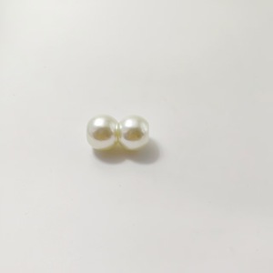 Imitation Pearl <b>Plastic</b> <b>Beads</b> 21mm Pair Magnetic DIY Jewelry Accessory For Necklace Scarf Crafting - Product Image 4