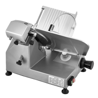 Nouvelle trancheuse à viande semi-automatique SONGYU, diamètre de la lame 220 mm, épaisseur de coupe 0,2-15 mm, lame en acier inoxydable, aluminium