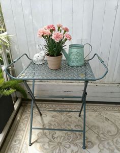 Suministro Directo de Fábrica de Artesanías Metálicas, Mesas Plegables de Hierro Forjado, Estantes para Flores de Balcón, <span class=keywords><strong>Terraza</strong></span> y Jardín, Estantes de Almacenamiento - Product Image 2