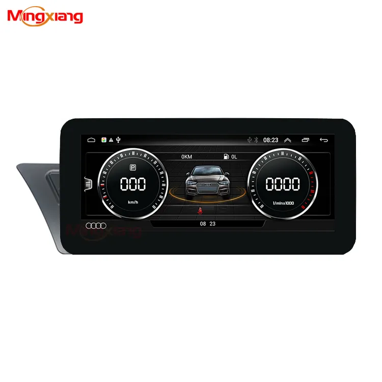 6 + 128G/4 + 64G/2 + 32G Android 4G LTE araba Video multimedya oynatıcı Audi A4 A5 2009-2016 araba Stereo sesli GPS navigasyon hiçbir dvd