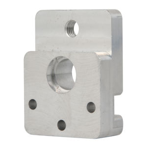 Base de montage de composants pneumatiques en alliage d'aluminium usiné avec précision CNC pour équipements d'automatisation industrielle - Product Image 4