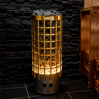 Pemanas Sauna 9KW Efisiensi Tinggi dengan Pengontrol Layar Digital, Tungku Sauna Elektrik Premium untuk Ruang Mandi Uap Kering