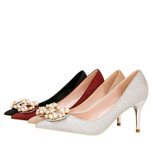 <span class=keywords><strong>Tacco</strong></span> a punta <span class=keywords><strong>Rosso</strong></span> scarpe da donna tacchi - Product Image 5