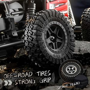 SJY-C8808 1:18 2.4G Climbing Remote Control Off-road External <b>Carbon</b> <b>Brushed</b> 370 Motor RC Off-road Vehicle Car Truck Toy Gift - Product Image 3