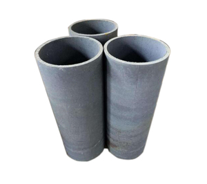 Chống mài mòn cao chống ăn mòn ống silicon carbide cho các nhà máy điện tùy chỉnh một phần chống mài mòn tùy chỉnh cắt - Product Image 3