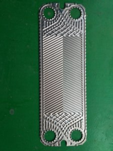 Plaque et joint de refroidisseur d'eau douce central M6MX de type diagonal et à flux croisé en EPDM/NBR/HNBR/VitonA/VitonG pour échangeur de chaleur - Product Image 4