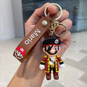 พวงกุญแจการ์ตูนลุยจิ 4 แบบ พวงกุญแจมาริโอ้ โอเดสซี พีวีซี ลายมาริโอ้คาวบอยในชุดโจรสลัด พร้อมหมวกทรงสูง - Product Image 6