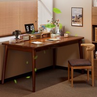 Bureau d'étude rectangulaire pour étudiant, bureau d'écriture pour la maison, la chambre à coucher, le bureau, bureau d'ordinateur simple en MDF multifonctionnel