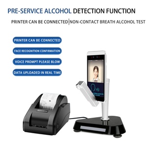 Terminal de contrôle d'accès biométrique pour chauffeurs de camion avec gestion des présences par éthylotest et support de code QR, OEM ODM SDK - Product Image 6