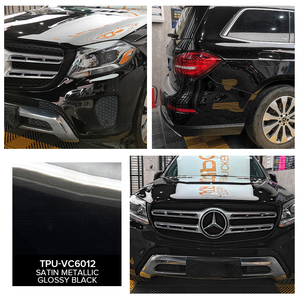 Viwocool màu truyền TPU ppf bán buôn TPU satin kim loại màu đen bóng với biểu đồ màu ppf phim phim pelindung Mobil - Product Image 3