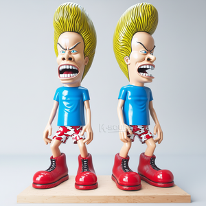 Escultura de personaje de Anime extraño y creativo Escultura de resina de fibra de vidrio hecha a pedido - Product Image 1