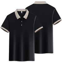 Chemises polo personnalisées, Vêtements de travail à revers pour café, Uniforme de serveur de restaurant moderne d'hôtel, Chemises personnalisées à manches courtes