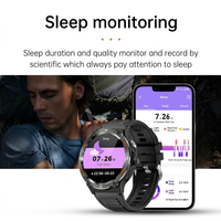 Montre connectée VVS pour hommes, LED, sport, extérieur, étanche, moniteur de fréquence cardiaque, suivi de la santé, appels Bluetooth, OEM