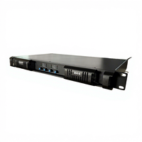 PAKLAM AUDIO Nouveautés Amplificateur de puissance numérique professionnel en métal classe D 1U 4 canaux 600W 8 Ohms