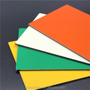Panneau composite en aluminium Aludream 3mm/4mm/5mm PVDF pour l'intérieur et l'extérieur, pour la construction <span class=keywords><strong>de</strong></span> façades - Product Image 2