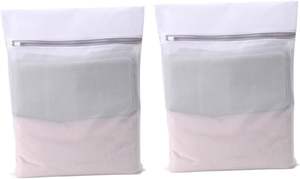 Bolsa de lavandería de malla de poliéster 100% personalizada para uso en el hogar, la escuela y los viajes-Protege delicados Varios tamaños disponibles - Product Image 4