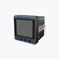 EASTSONG ES600 Medidor de Potencia Inalámbrico Trifásico de 12 Canales IP65 para Dispositivos de Medición de Temperatura, Medidor RS485 Modbus RTU